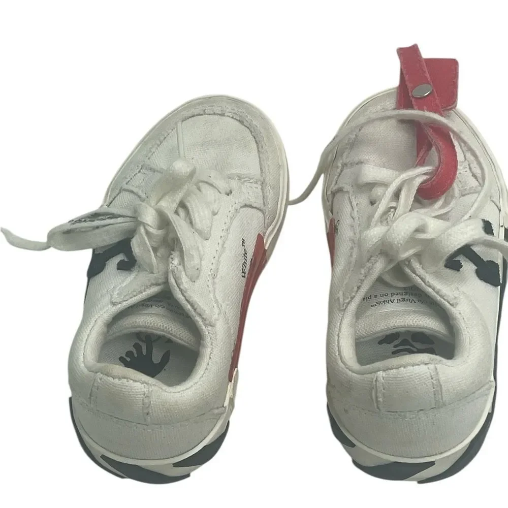 Off-White Kids Vulcanised- Sneakers 24” kids size 6 RARE